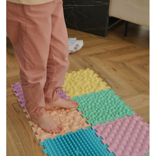 Covoraș ortopedic “Pastel” 6 elemente