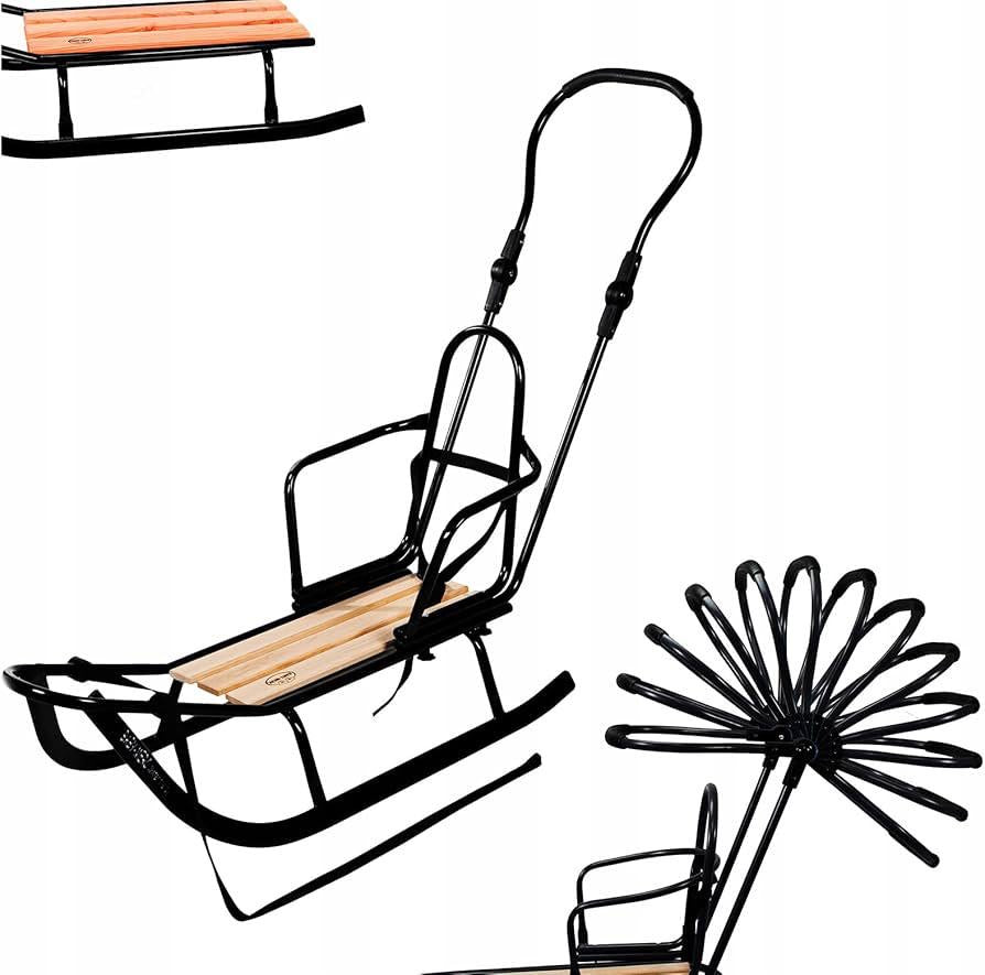 Sanie cu sac de iarnă – 105 x 40 x 105 cm