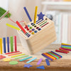 Jucărie Educativă din Lemn cu Activități Montessori Interactive