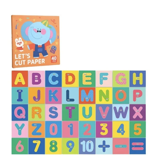 Set 40 carduri pentru decupaj și activități creative