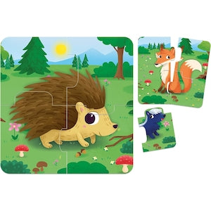 Baby Puzzle – Animale din Pădure