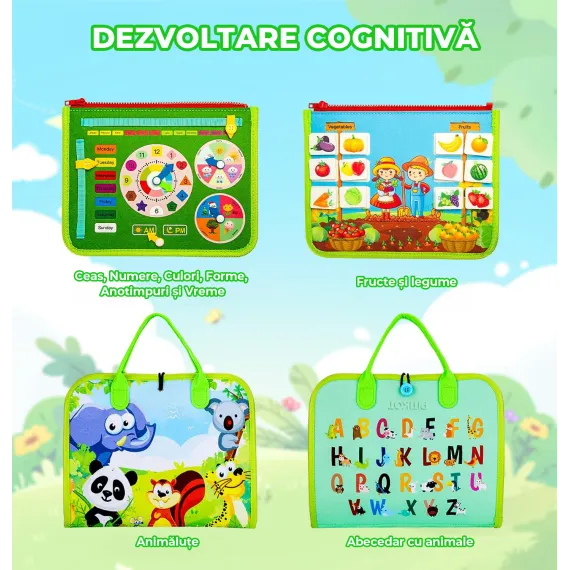 Jucărie Interactivă Educativă Busy Board Montessori