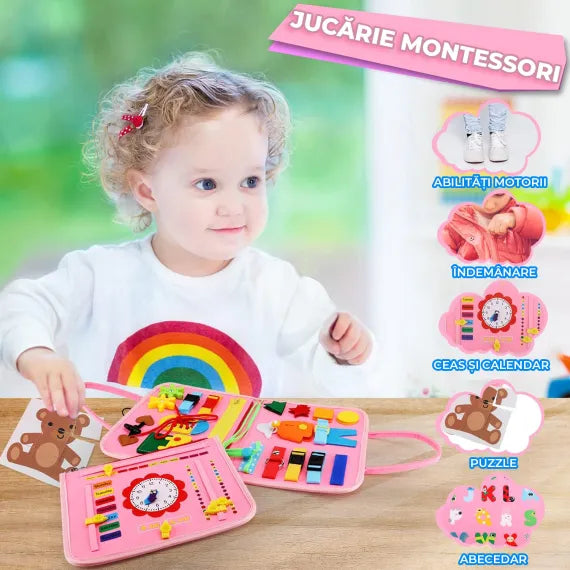 Jucărie Interactivă Busy Board Montessori