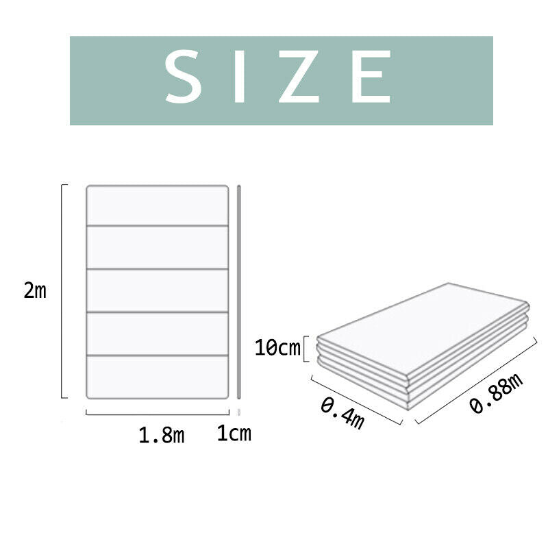 Covoraș de joacă pliabil XXL ursuleț/balenă