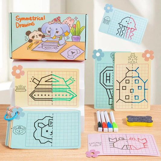 Set de desen reutilizabil – 48 planșe creative