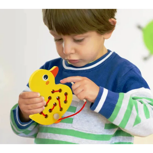 Rațușca din Lemn pentru dexteritate