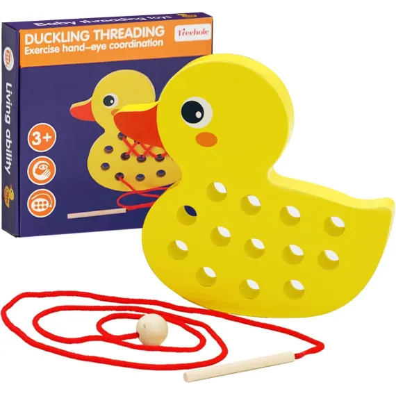Rațușca din Lemn pentru dexteritate (3+ani)