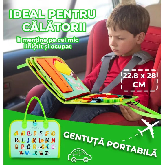 Jucărie Interactivă Educativă Busy Board Montessori