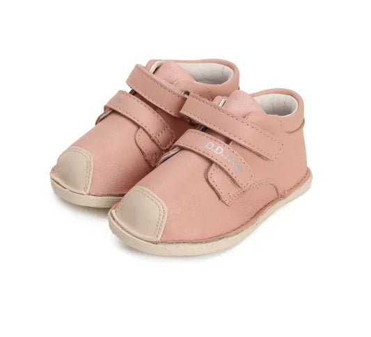 Pantofi ușori de vară - Barefoot din Piele 100% Naturală - "Elegance Rose"