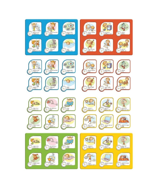 Învață ora prin joacă - “Cât este ceasul?”