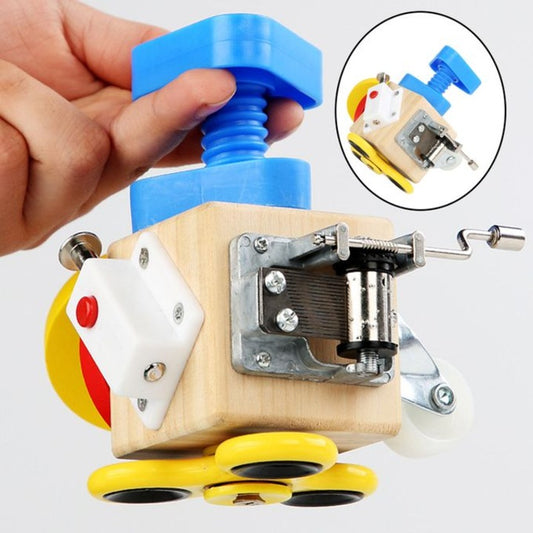 Descoperă lumea prin joacă – Cubul Montessori Busy Cube