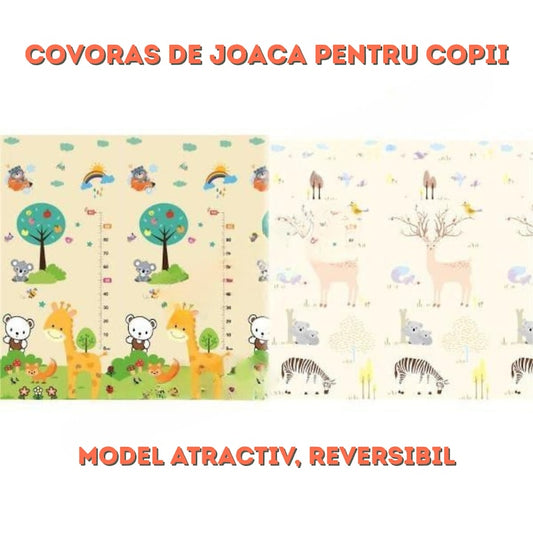 Covoraș de joacă pliabil XL - primul pas către o joacă sigură