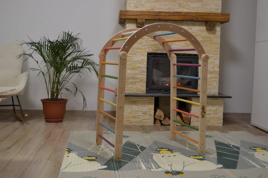 Triunghi Modificabil Pikler cu Arcǎ 3 piese