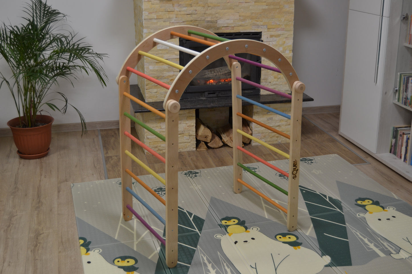 Triunghi Modificabil Pikler cu Arcǎ 3 piese