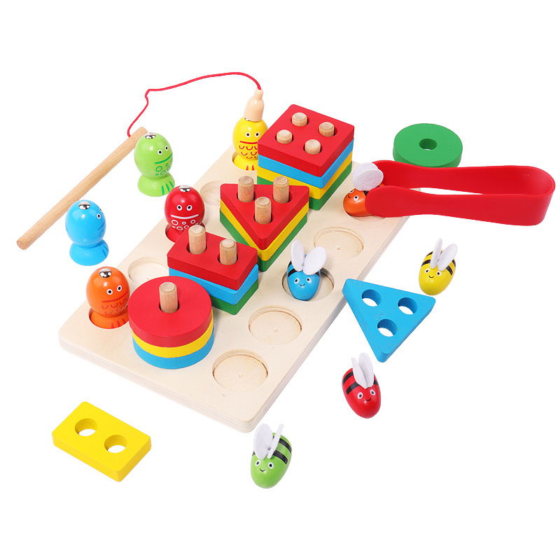 3 jocuri educative într-un singur set de distracție