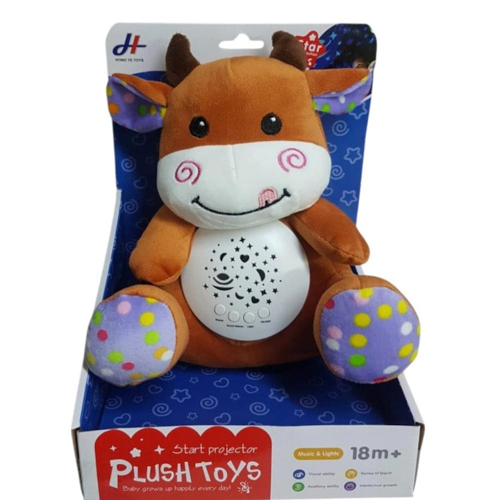 Pluș muzical cu proiector – prietenul de somn al micuțului tău