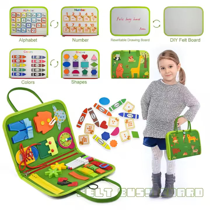 Jucărie Interactivă Educativă Busy Board Montessori
