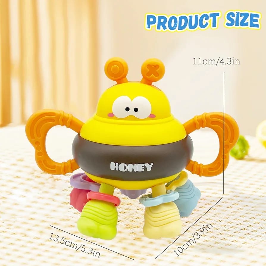 Jucărie pentru dentiție Montessori Albinuță Honey