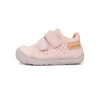 Pantofi Barefoot din Piele Naturală - "Light Pink"