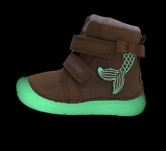 Ghete barefoot îmblănite -,,Little Mermaid''