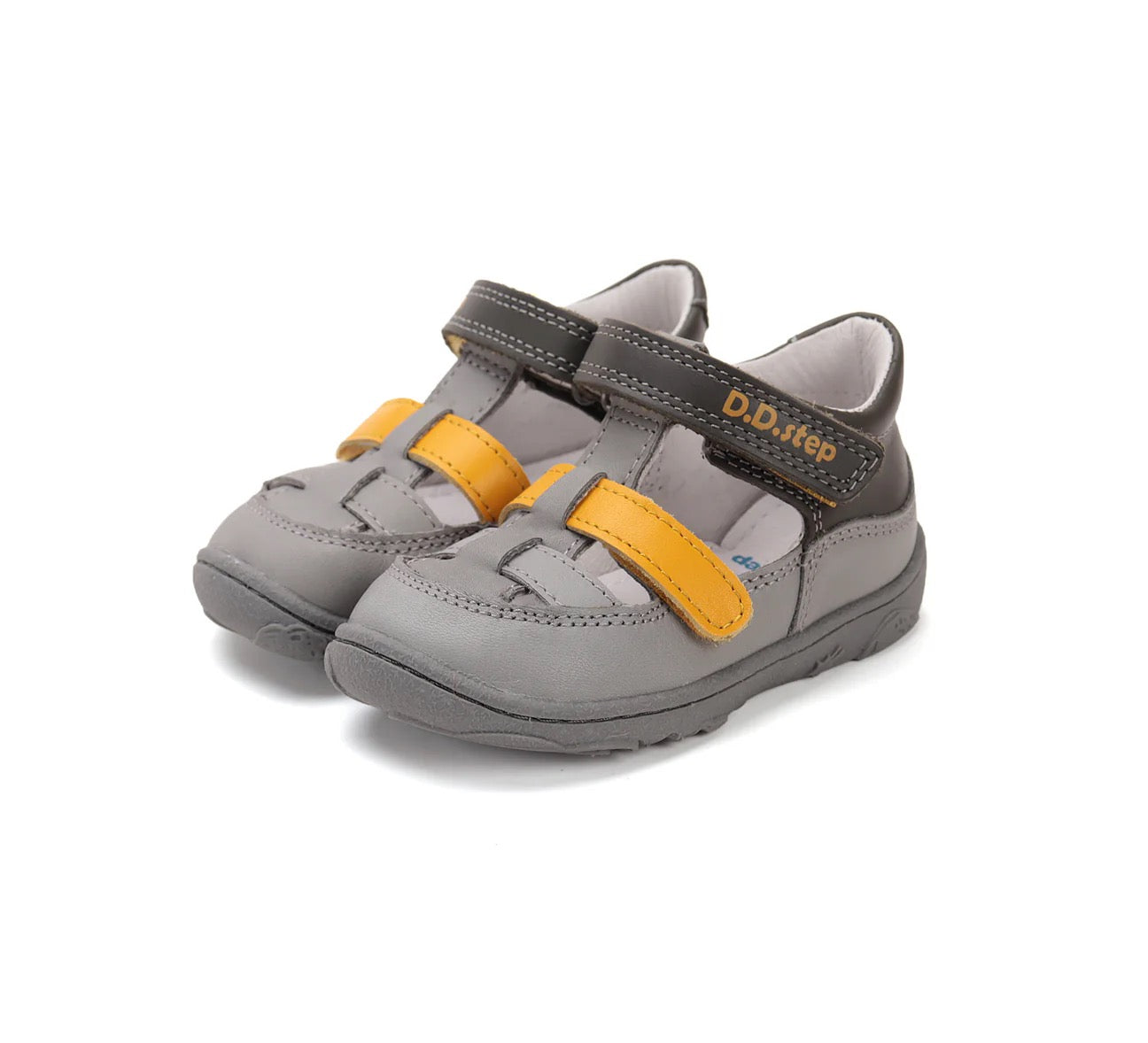 Pantofi SunStep Barefoot - Gri-Galben –