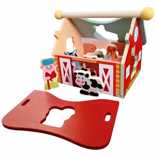 Căsuța Sortator - Ferma din lemn