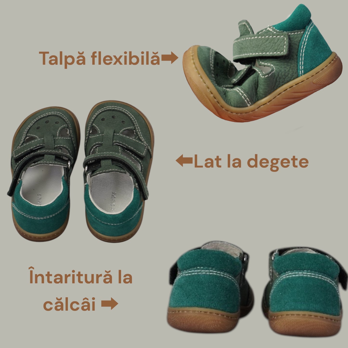 Pantofi Echo Green