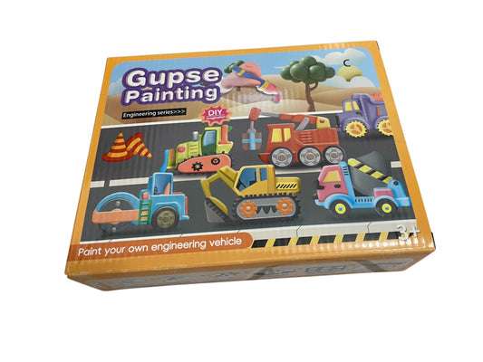 Micii artiști fac magie din gips! (Prințese/mașini)