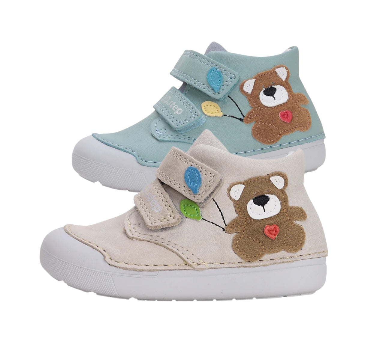 Pantofi Barefoot Ursuleț primii pași