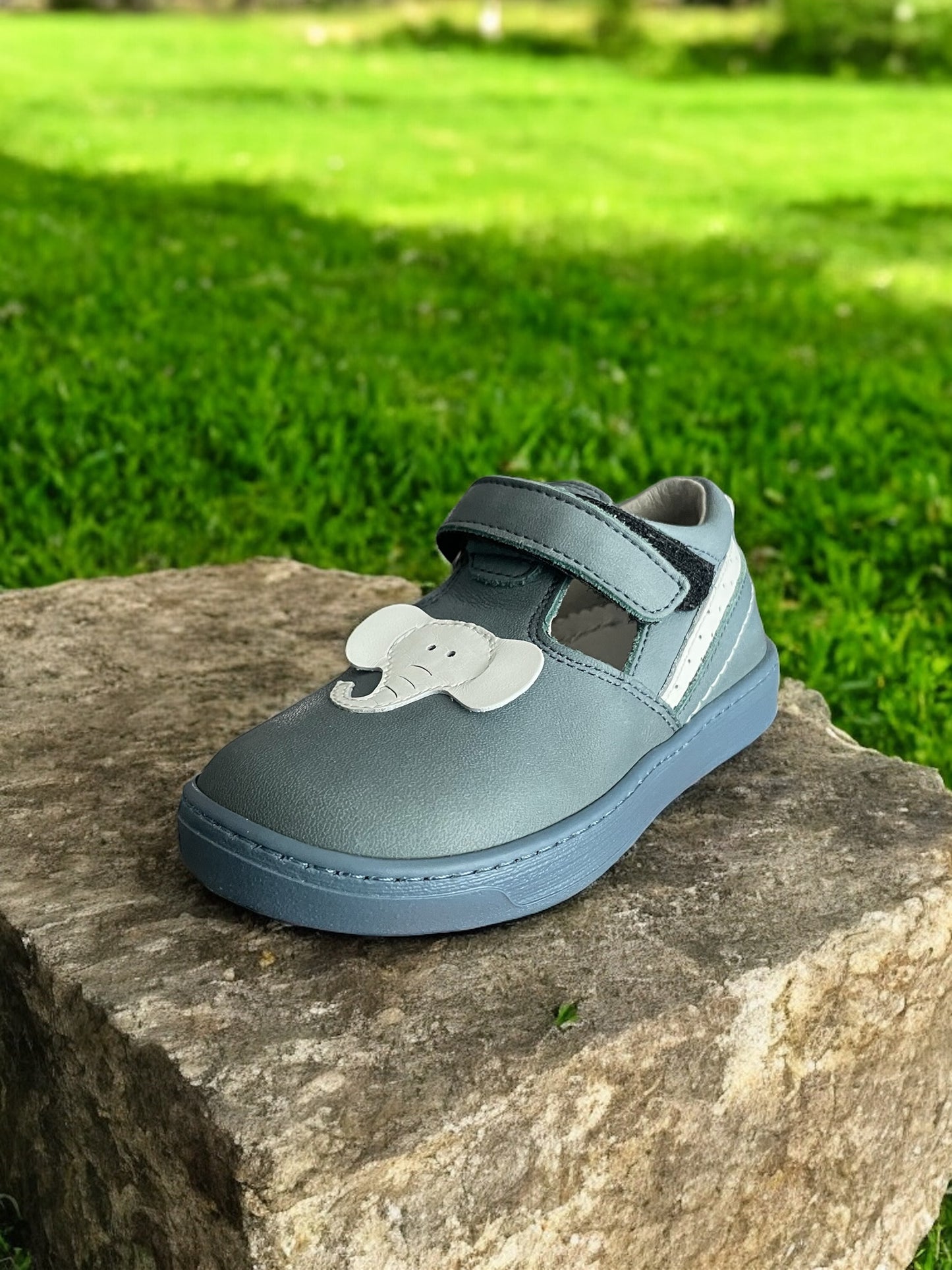 Pantofi copii din piele naturală – Elefant