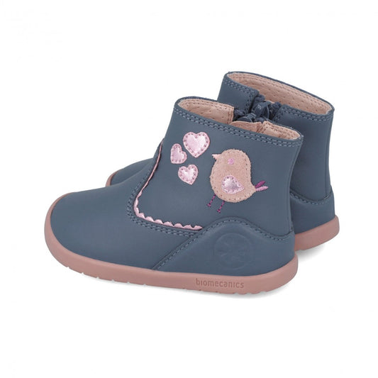 Cizmulițe Barefoot cu lână naturală ,,Little Bird'' - Biomecanics