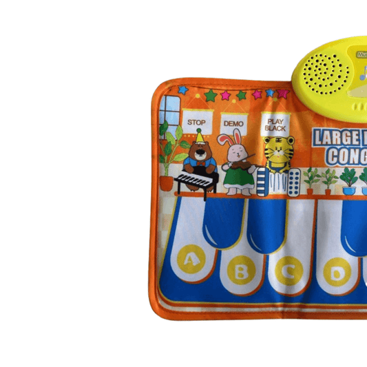 Covoraș muzical interactiv pentru bebeluși potrivit pt. Tummy time