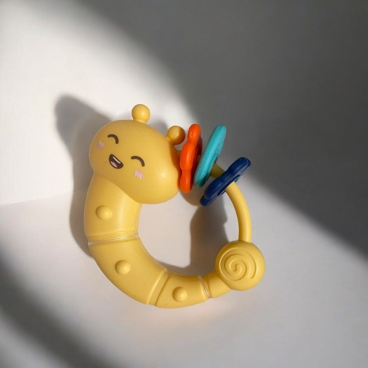 Set Jucării Senzoriale pentru Prindere și Dentitie – Baby Hand Bell