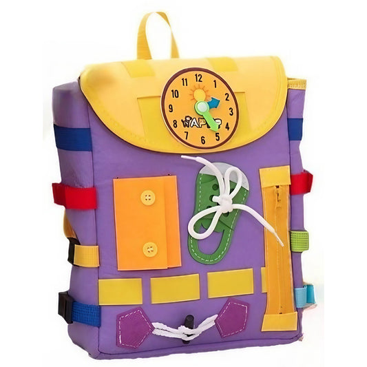 Ghiozdan Mov Montessori - 1-6 ani