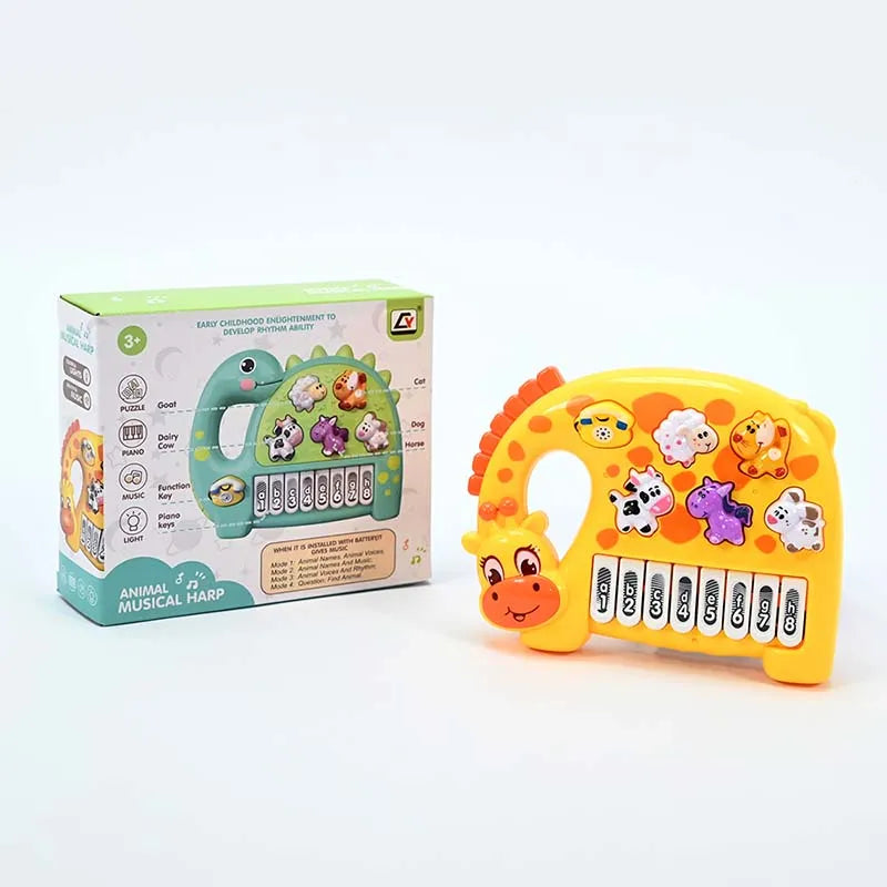 Descoperă Muzica cu Girafa Prietenoasă