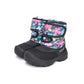 Cizme de Iarnă Impermeabile D.D.Step AQUA-TEX – Flori Colorate (+5°C până la -20°C)