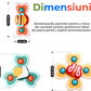 Spinner senzorial cu ventuză pentru bebeluși