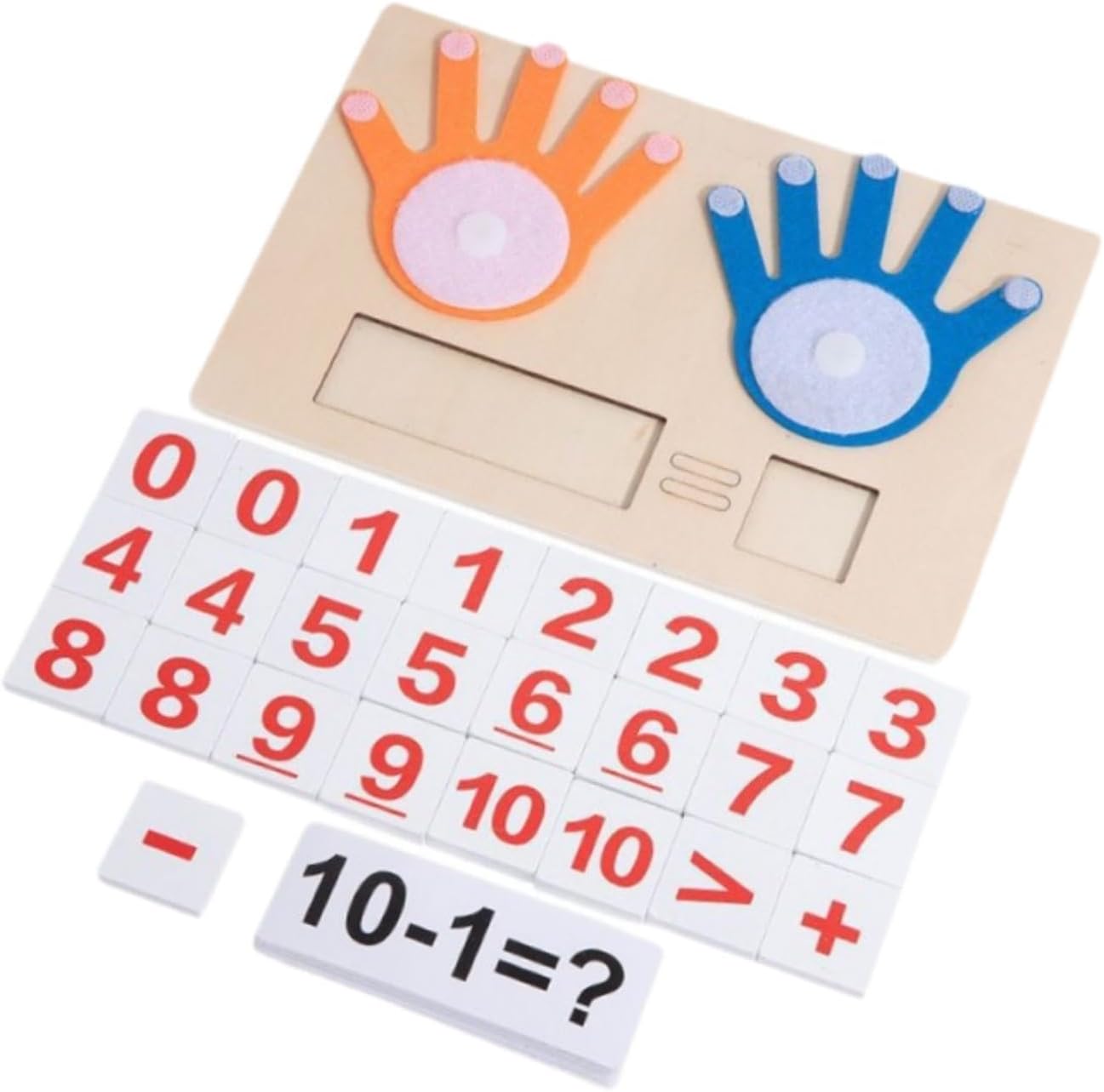 Joc Montessori pentru matematică – Învață să numeri, aduni și scazi