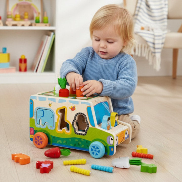 Micul Fermier – Joc Multifuncțional Montessori