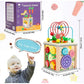 Centru educativ Montessori din lemn – Cub multifuncțional 10 în 1