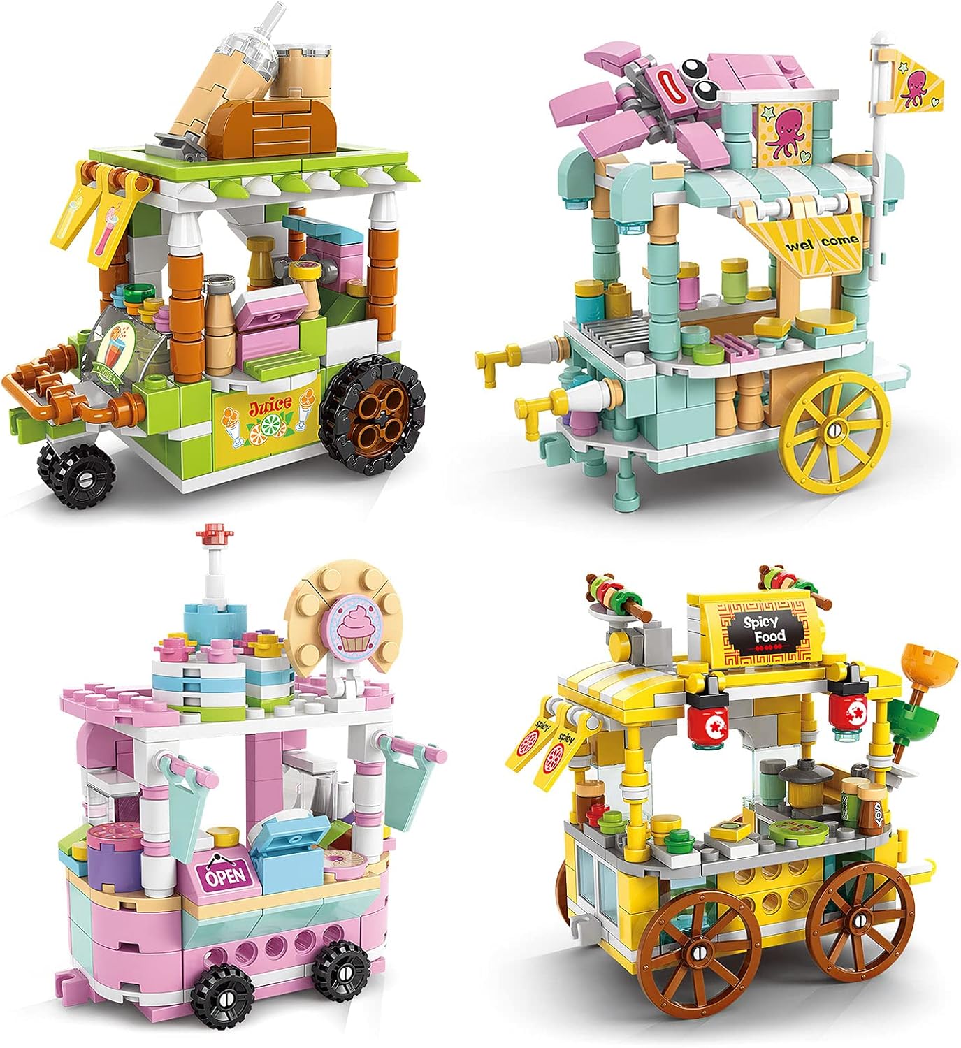 Mini Set de Cuburi pentru Construcții