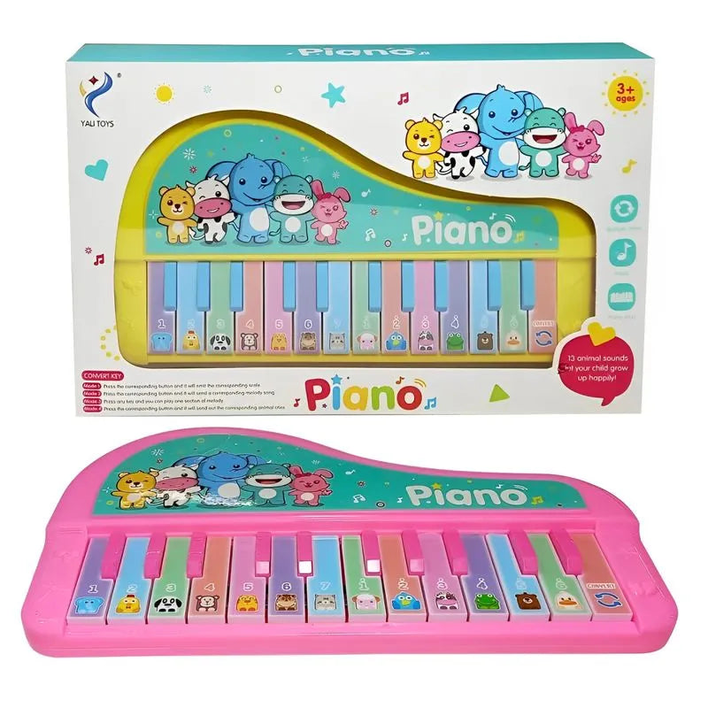 Descoperă bucuria muzicii – Pian electronic cu sunete de animale