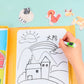 Carticică Magnetică 3 în 1 – Puzzle, Joc Magnetic și Tablă de Desen
