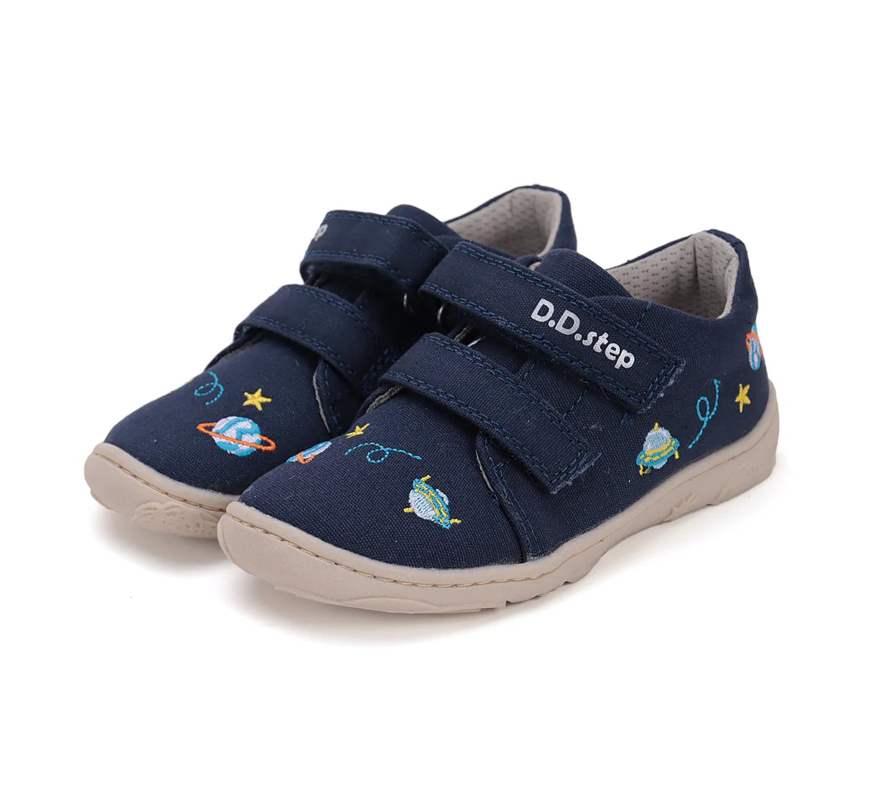 D.D.Step AstroFoot Canvas – Royal Blue Waterproof