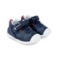 Kids Wedge Flex Sneakers Blue Coral Navy Biomecanics