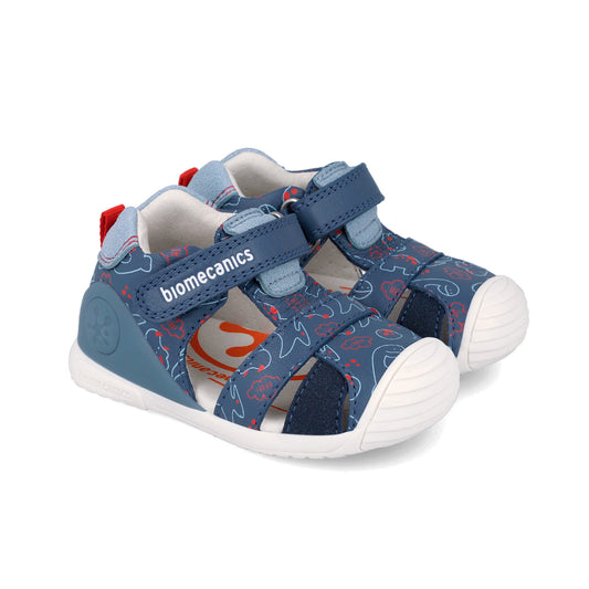 Biomecanics Blue Step First Walk Sandals