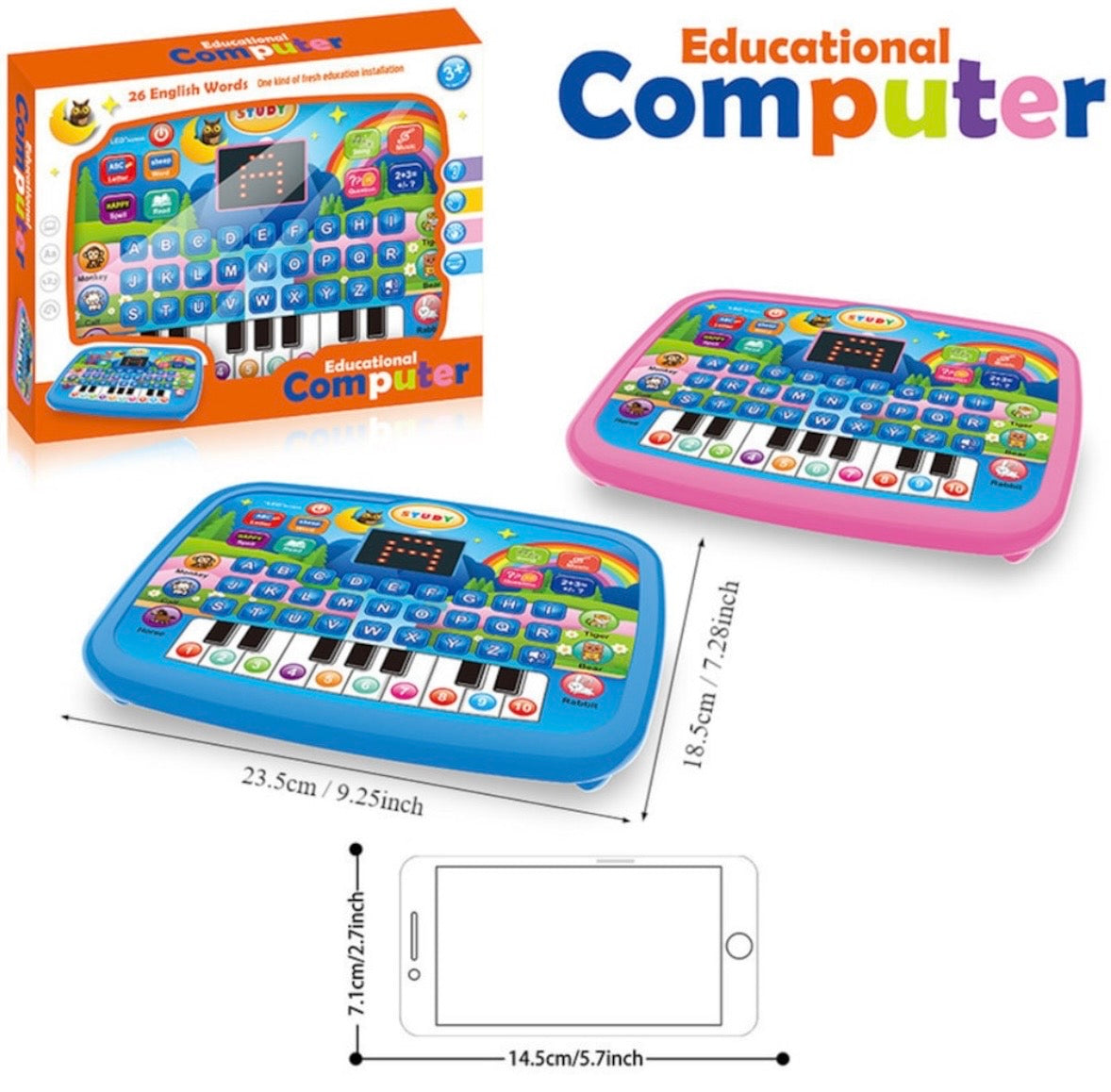 Prima mea tabletă educativă – ABC, cuvinte și muzică în limba engleză