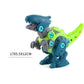 Set Dinozauri De Asamblat cu Autofiletantă Electrică – 4 Modele Interactive