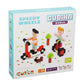 Set de construcții Cubika World Speedy Wheels