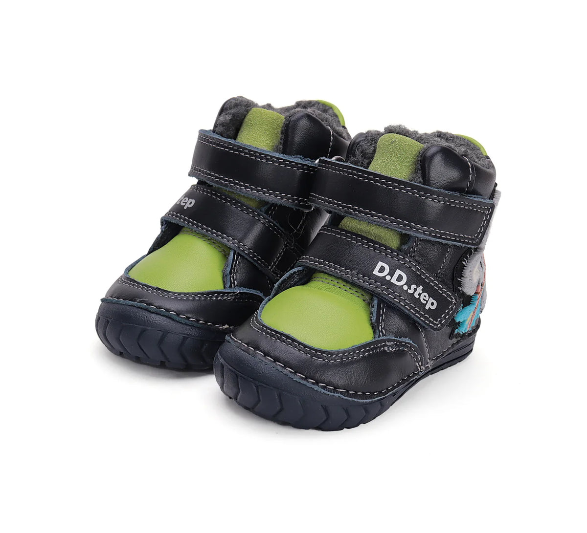 Ghete Îmblănite pentru Copii D.D.Step cu Model Koala – Protecție și Confort în Zilele Friguroase (material hidrofob)
